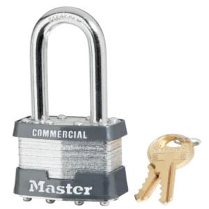 1-LF Laminated Steel Padlock 1-3/4"W Body 1-1/2" Shackle