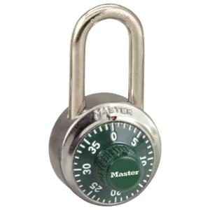 1500-LF Combination Lock 1-7/8"W Body, 1-1/2" Shackle