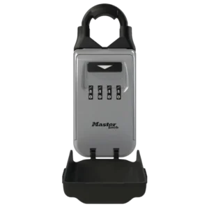 5420-D  Portable Lock Box 4-3/4"H X 3-1/4"W, Adj Shackle, Reset Combination