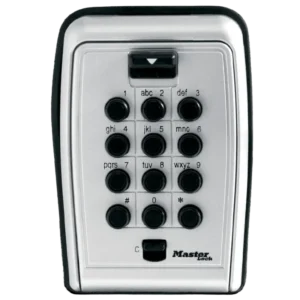 5423-D  Wall Mount Lock Box 4-5/8"H X 3-1/8"W, Push Button, Reset Combination