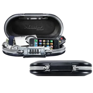 5900-DCND  Portable Personal Safe, 2 1/4" X 9-17/32" X 4-59/64" Reset Combination