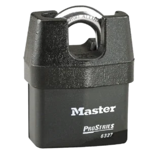 6327  Pro Series Lock 2-5/8"W Body, 3/4" Shrouded Shackle