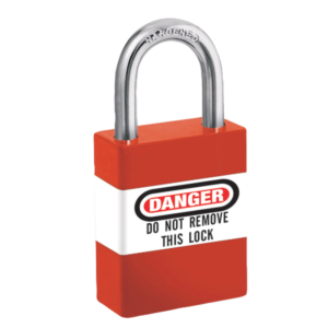 6835 Powder Coated Aluminum Lock 1-1/2"W Body