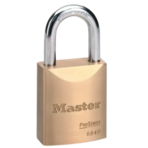 6840  Pro Series Brass 1-3/4"W Body, 1-3/16" Shackle