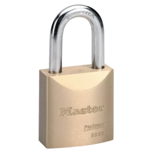 6850  Pro Series Brass Padlock 2"W Body, 1-1/2" Shackle