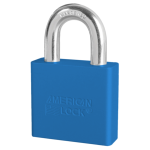 A1305 Aluminum Lock 2"W Body, 1-1/8" Shackle