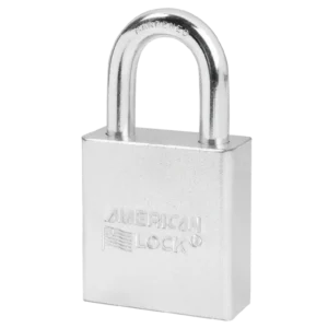 A5200  Steel Lock 1-3/4"W Body, 1-1/8" Shackle