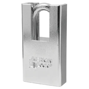 A5300 Steel Lock 1-3/4"W Body, 1-1/8" Shrouded Shackle