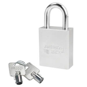 A7200 Steel Lock 1-3/4"W Body, 1-1/8" Shackle