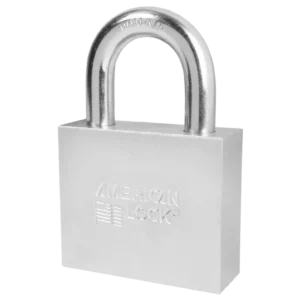 A790 Steel Lock 3"W Body, 1-1/2" Shackle