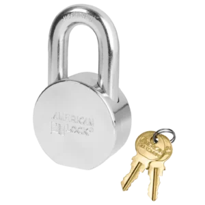 AH10-KD Steel Lock With Round 2"W Body 1-1/16" Shackle