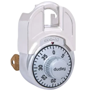 DYMK800 3-Digit Combination W/Key Control, Shackle Guard & Charts