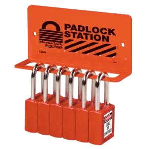 S1506-Wo  L/O Metal Padlock Rack