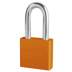 A1306 Aluminum Lock 2"W Body, 2" Shackle