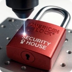 Wholesale Security solutions security house laser engraving