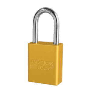 A3106 Series Solid Aluminum IC Core Lock 1-1/2"W Body, 1-1/2" Shackle
