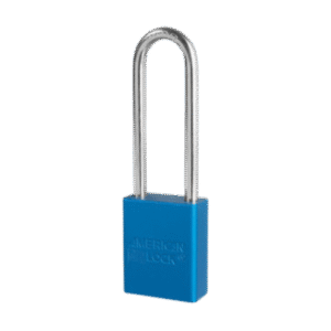 A3107 Series Solid Aluminum IC Core Lock 1-1/2"W Body, 3" Shackle